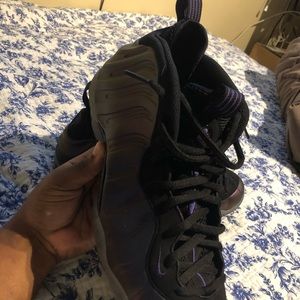 Purple Nike foams